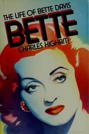 Cover of: Bette by Charles Higham