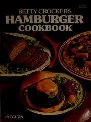 Hamburger cookbook by Betty Crocker