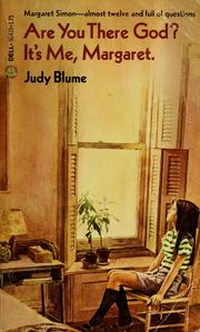 Cover of: Are you there God? It's me, Margaret by Judy Blume