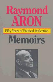 Cover of: Memoires: Fifty Years of Political Reflection