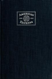 Cover of: American Express: a century of service.
