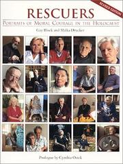 Cover of: Rescuers: portraits of moral courage in the Holocaust