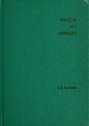 Cover of: The Bible on sexuality by Kruijf, Th. C. de.