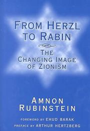 Cover of: From Herzl to Rabin: The Changing Image of Zionism
