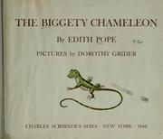 Cover of: The biggety chameleon