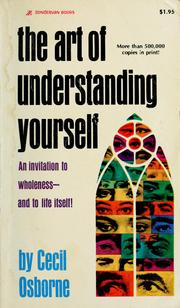 Cover of: Art of understanding yourself.