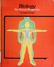 Cover of: Biology: The human perspective