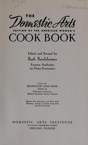 Cover of: The American woman's cook book