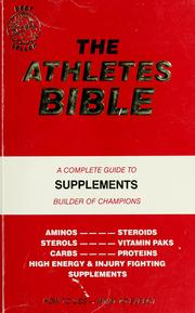 Cover of: The Athletes bible by 