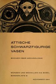 Cover of: Attische schwarzfigurige Vasen, Bücher über Archäologie by Münzen und Medaillen A.G.
