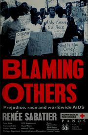 Cover of: Blaming others by Renée Sabatier