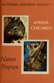 Cover of: Animal children.