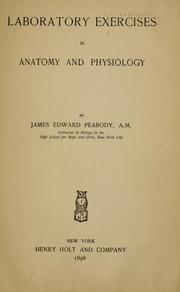 Cover of: Laboratory exercises in anatomy and physiology