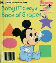 Cover of: Baby Mickey's book of shapes.