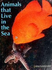 Cover of: Animals that live in the sea by Joan Ann Straker