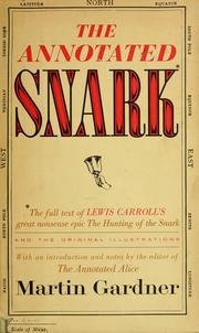 Cover of: The annotated Snark by Lewis Carroll