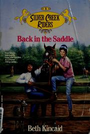 Cover of: Back in the saddle by Katherine Applegate