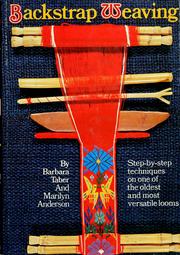 Cover of: Backstrap weaving