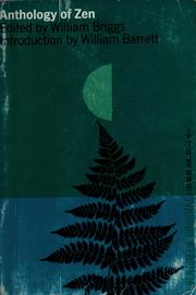 Cover of: Anthology of Zen