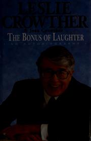 Cover of: The bonus of laughter: an autobiography