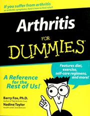 Cover of: Arthritis for dummies