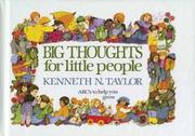 Cover of: Big thoughts for little people