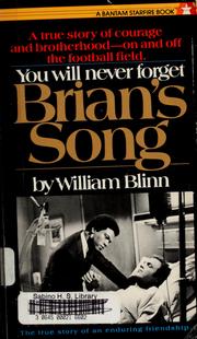 Cover of: Brian's song by William Blinn