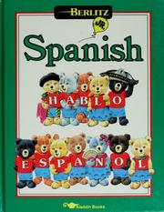 Cover of: Berlitz Jr. Spanish. by 