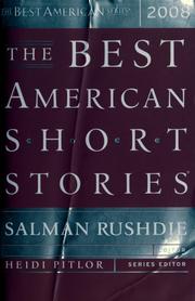 Cover of: The Best American Short Stories 2008 by selected from U.S. and Canadian magazines by Salman Rushdie with Heidi Pitlor ; with an introduction by Salman Rushdie.