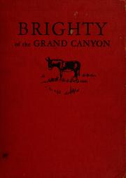 Cover of: Brighty of the Grand Canyon