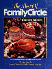 Cover of: The Best of Family circle cookbook by the editors of Family circle.