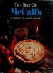 Cover of: The Best of McCall's: a treasury of favorite recipes