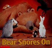 Cover of: Bear snores on