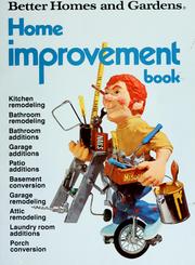 Cover of: Better homes and gardens home improvement book.