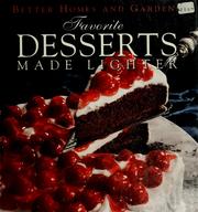 Cover of: Favorite desserts made lighter
