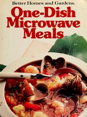 Cover of: One-dish microwave meals by Lynn Hoppe