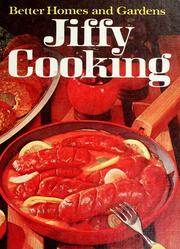Cover of: Better homes and gardens jiffy cooking. by 