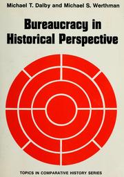 Cover of: Bureaucracy in historical perspective