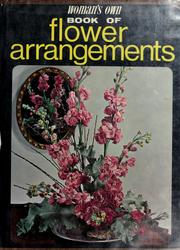 Cover of: Book of flower arrangements.