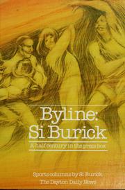 Cover of: Byline, Si Burick by Si Burick