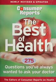 Cover of: The best of health by Marvin M. Lipman
