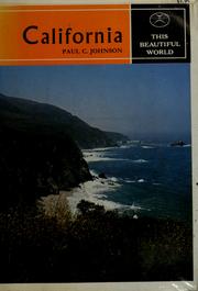 Cover of: California by Johnson, Paul C.