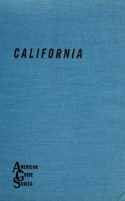 Cover of: California: a guide to the Golden State.