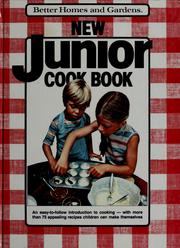 Cover of: Better homes and gardens new junior cook book. by 
