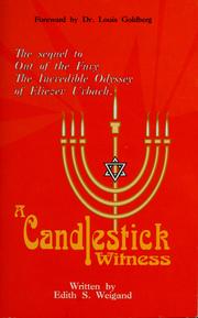 Cover of: Candlestick witness by Edith S. Weigand