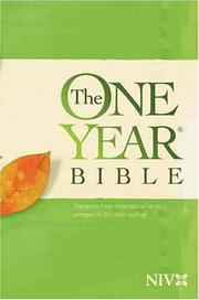 Cover of: The one year Bible