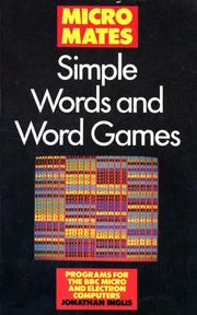 Cover of: Simple Words And Word Games by Jonathan Inglis