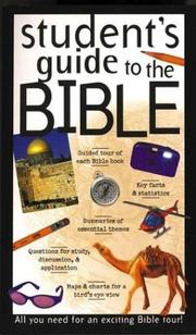Cover of: Student's guide to the Bible