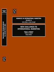 Cover of: New challenges to international marketing
