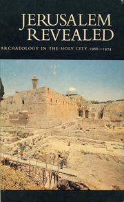 Cover of: Jerusalem Revealed: Archaeology in the Holy City, 1968-1974